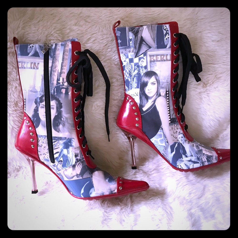 Fun and Funky “London Times” Boots